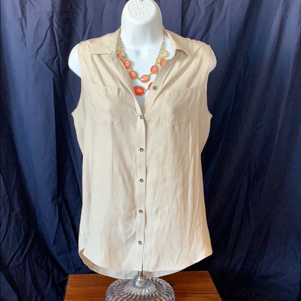 Express sleeveless blouse